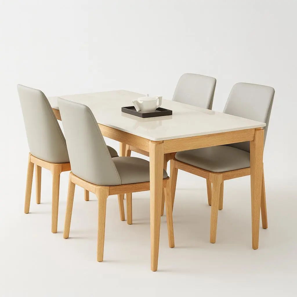 Dining Table Set - <Model> 4 seater dining set    