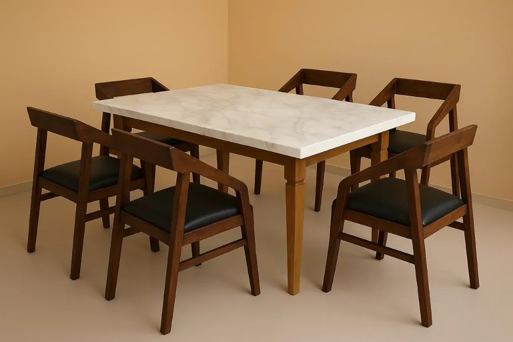 [NADS10024] Dining Table - <MODEL> 6 Seater  (copy)