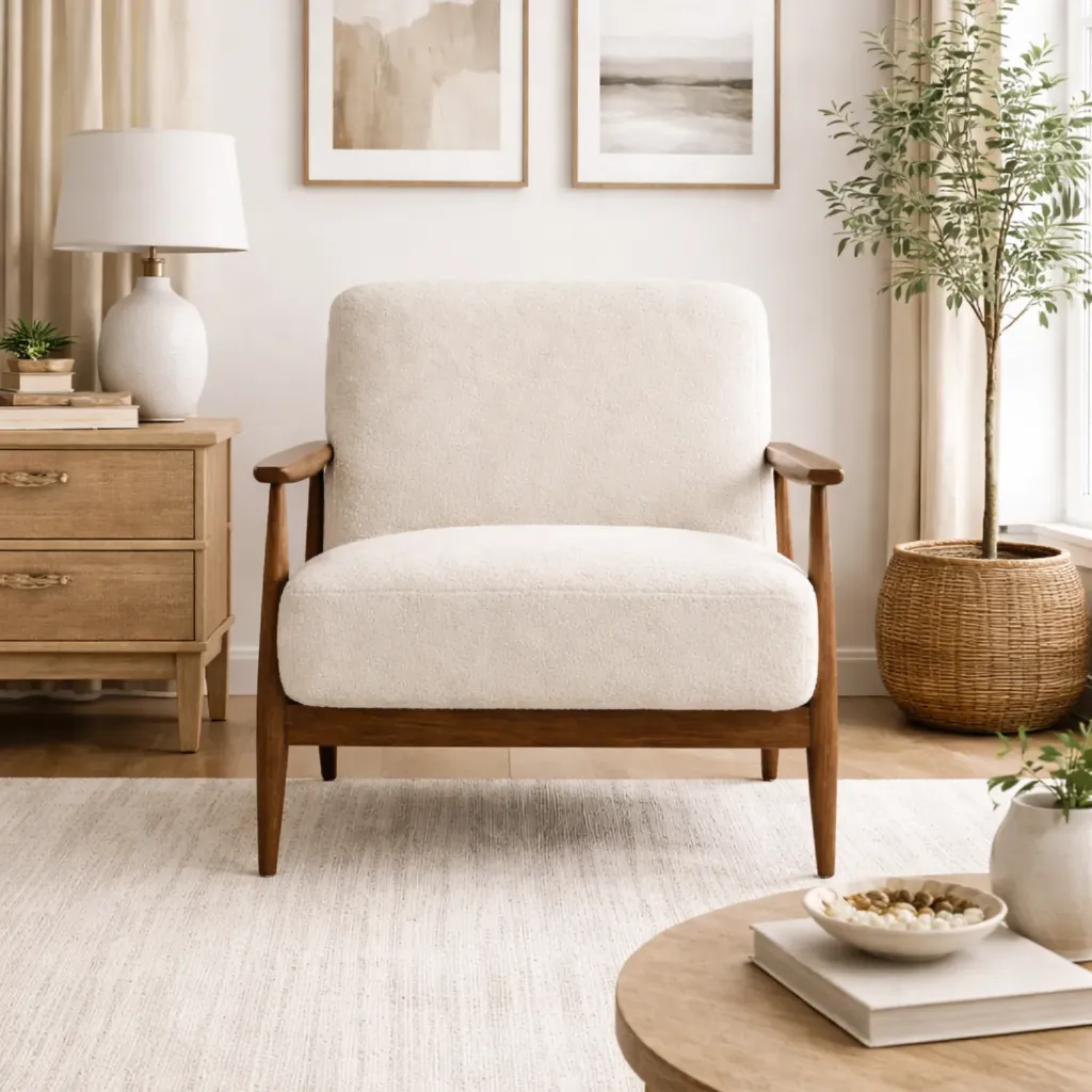 Arm Chair - Nifty (P) (Teak, NT01 - Natural, NR/Radiance [SR 16])