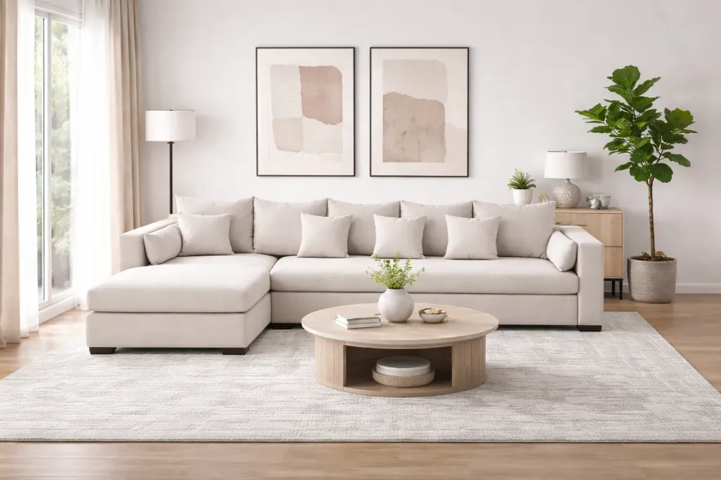 Sofa Couch - HARMONY (NR/Bailey [ Bailey 701 ])