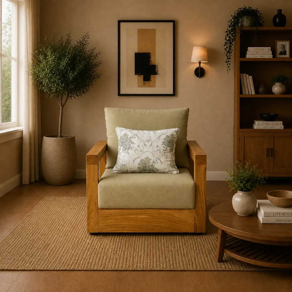Single Seater Sofa - Smooth