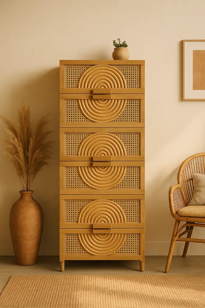 Cabinet - SERENICO (Teak, NT01 - Natural)