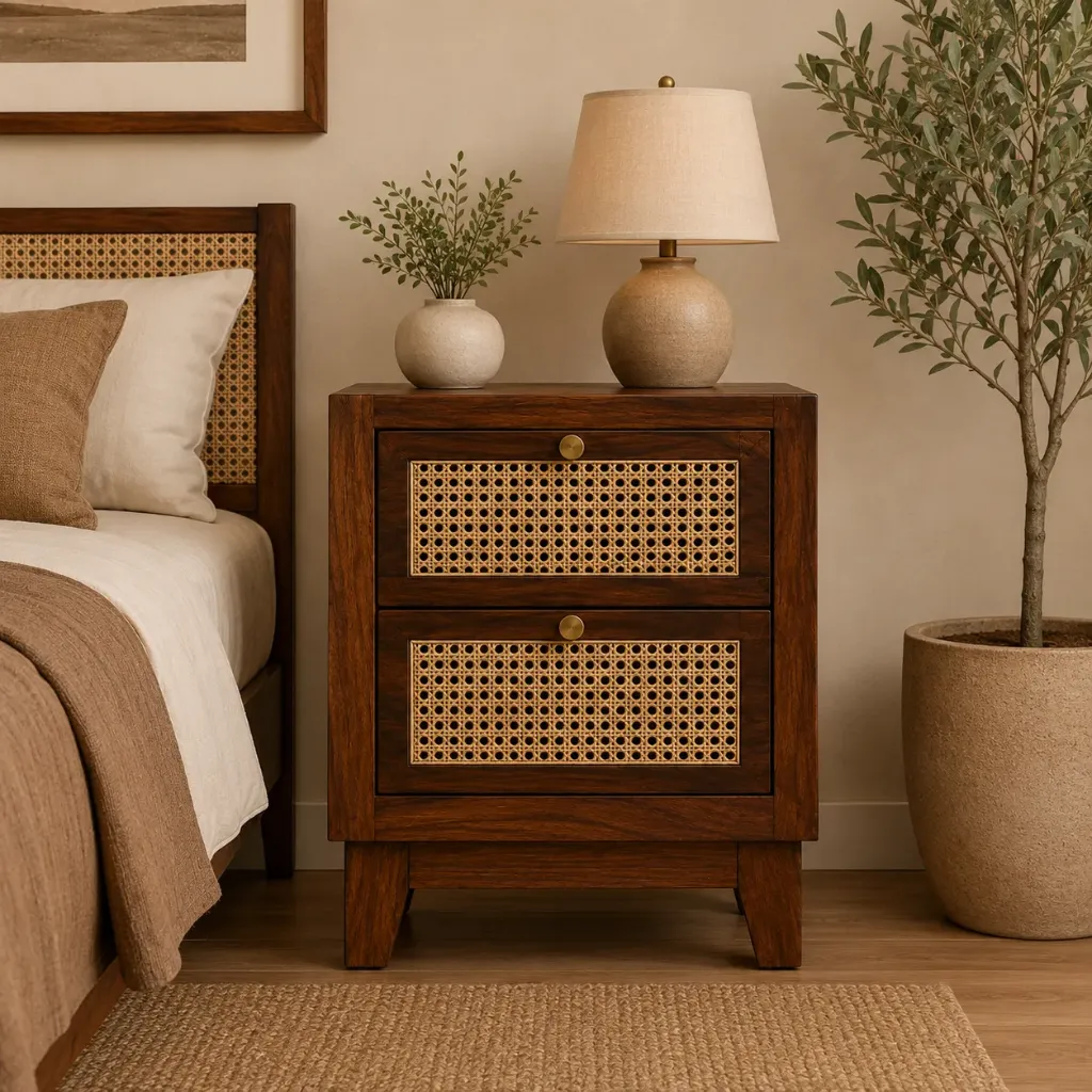 Bed Side Table - RS Beylon (WN02 - Walnut)